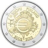 Suomi 2012 Euro 10 vuotta juhlakakkonen UNC