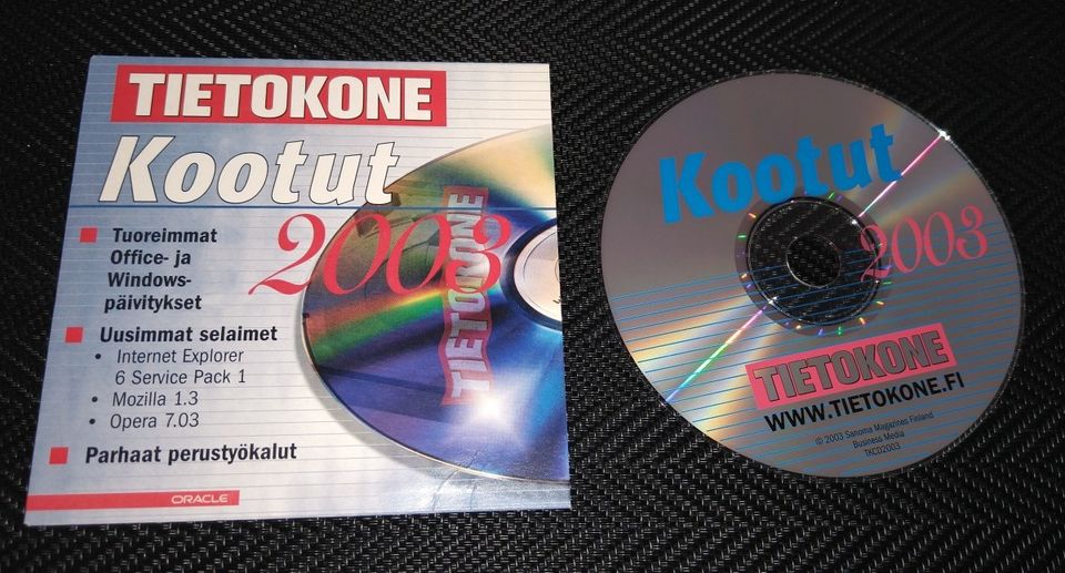 Tietokone lehden CD kootut 2003
