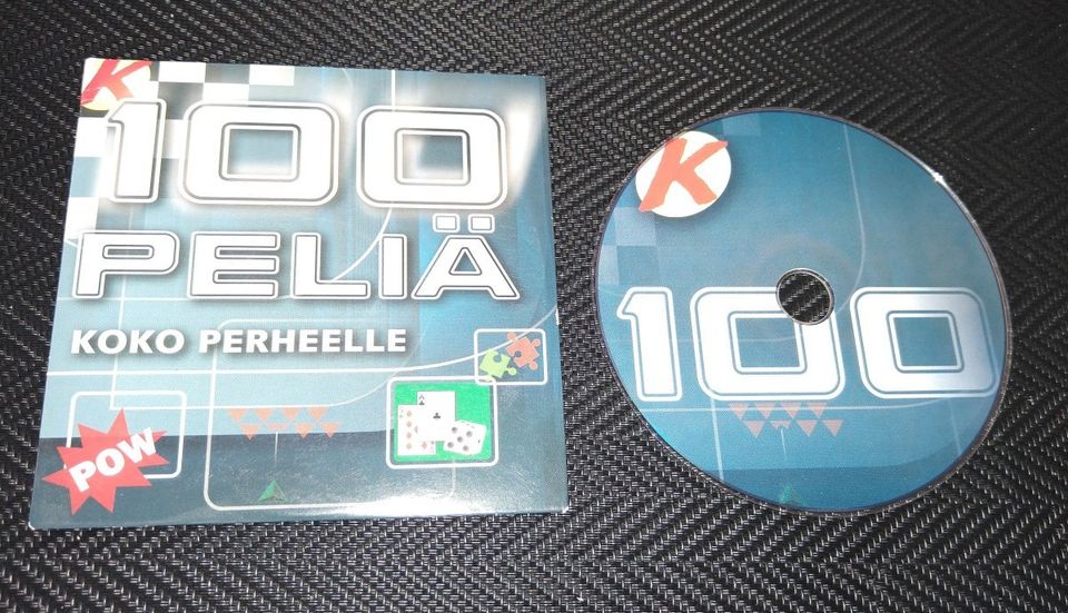 K CD 100 peliä koko perheelle