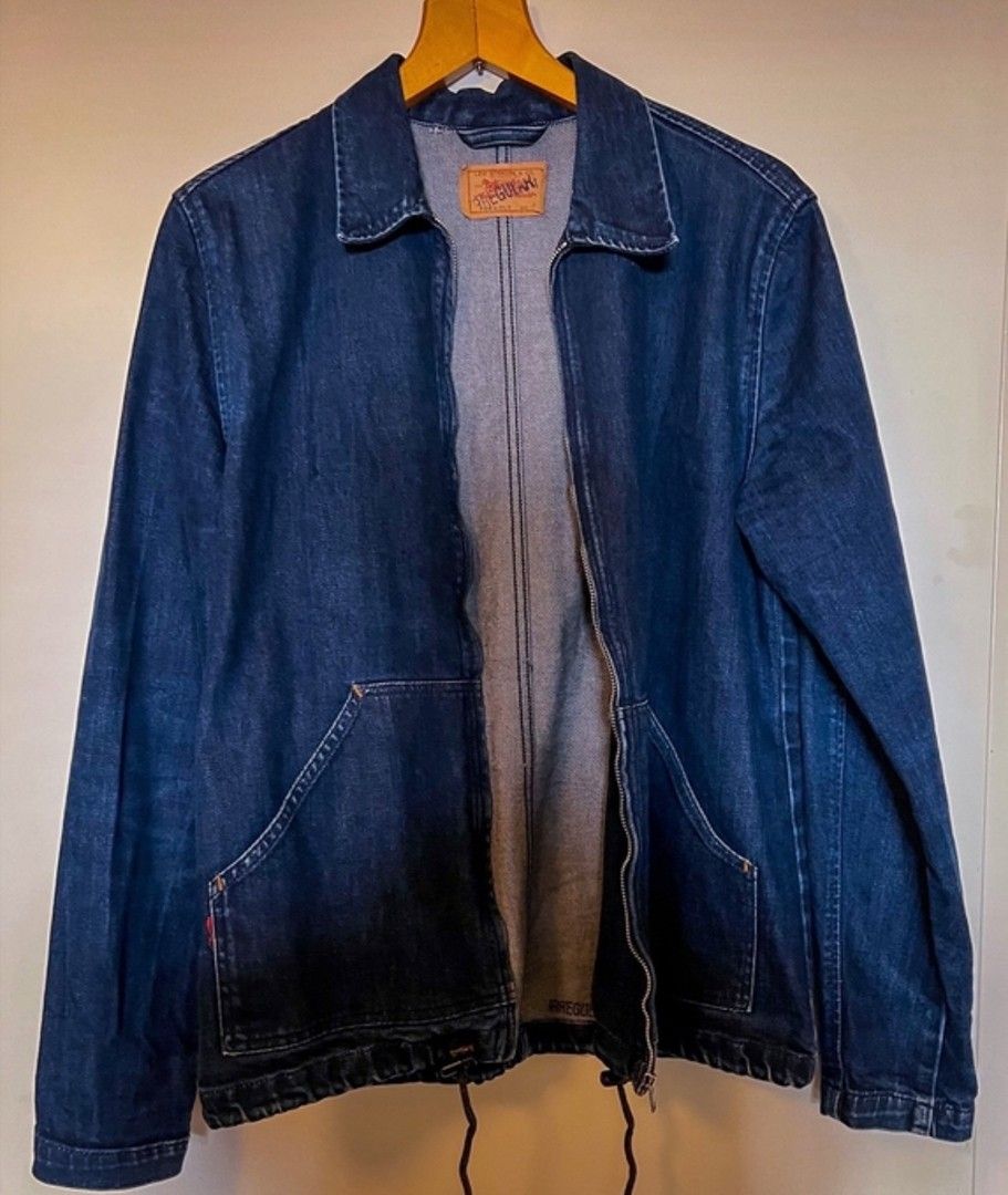 Levis vetoketjullinen farkkutakki vintage