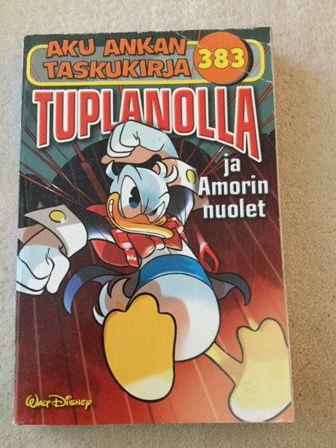 Aku Ankan taskukirja nr. 383 Tuplanolla ja Amorin