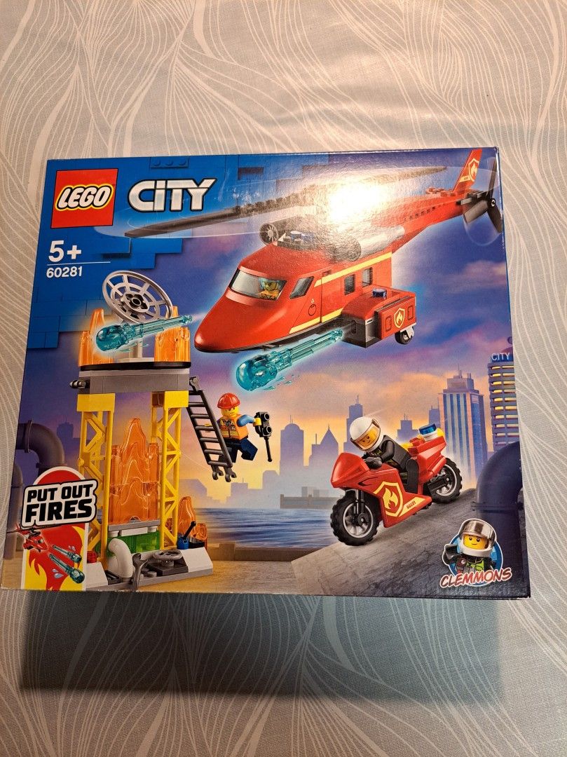 Lego palokunnan pelastushelikopteri