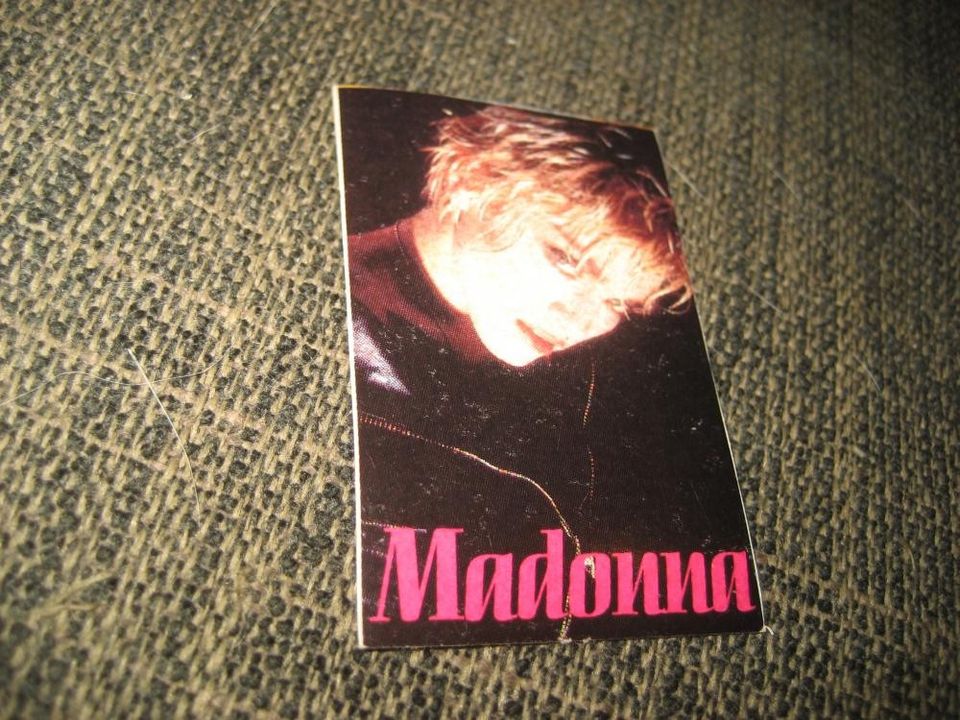Madonna tarra Like a virgin juliste + keräilykuva