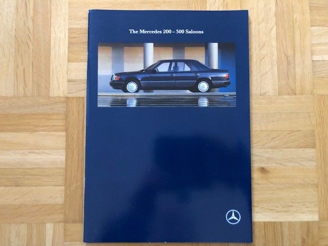 Esite Mercedes W124 200 D - 300 E 4Matic vuodelta 1991