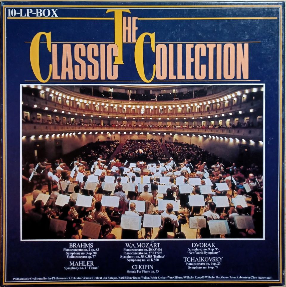 The Classic Collection 10 LP Box-Set kokoelma