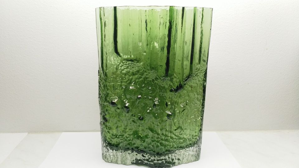 Tapio Wirkkala Pinus maljakko vihreä, Iittala