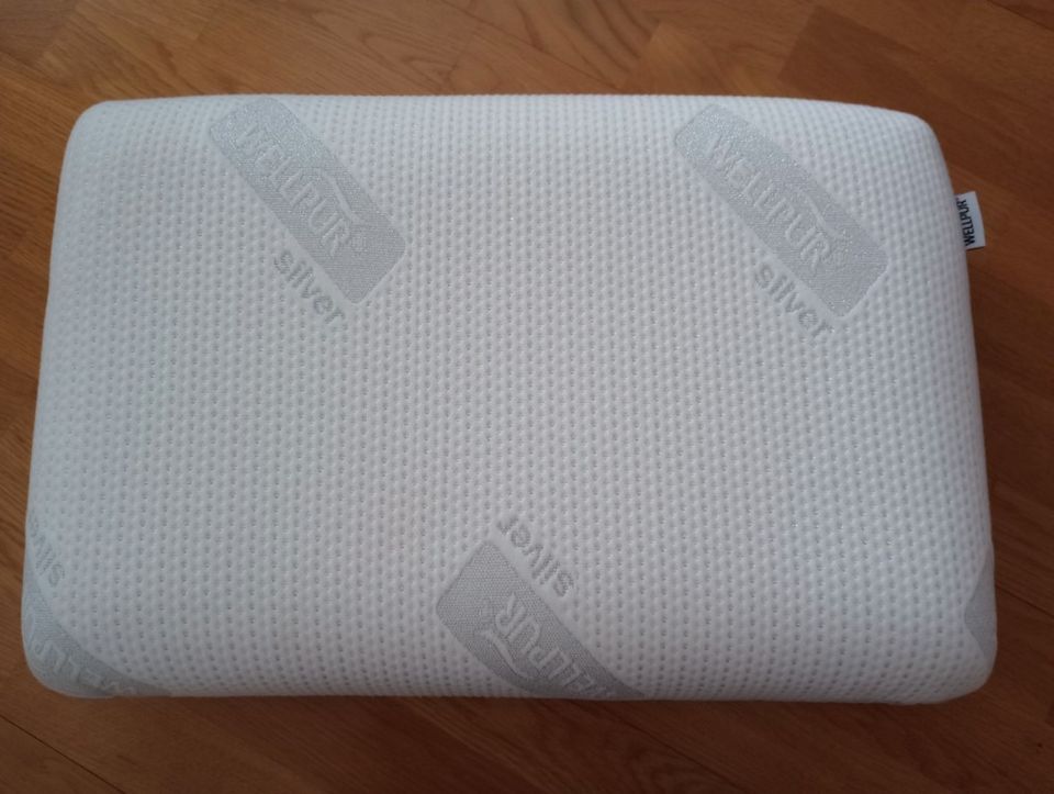 Wellpur silver memory foam tyyny UUSI