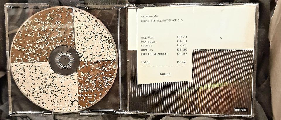 Ektroverde - Music For Supermarket EP CD