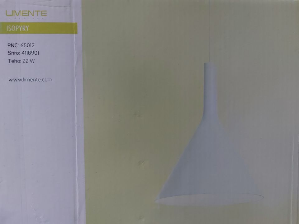 Limente IsoPyry LED riippuvalaisin (ovh. 163 eur)
