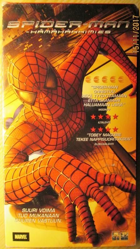Spiderman - Hämähäkkimies - VHS-elokuva