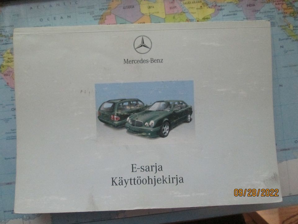 Mercedes-Benz E Käyttöohjekirja 2000 VM