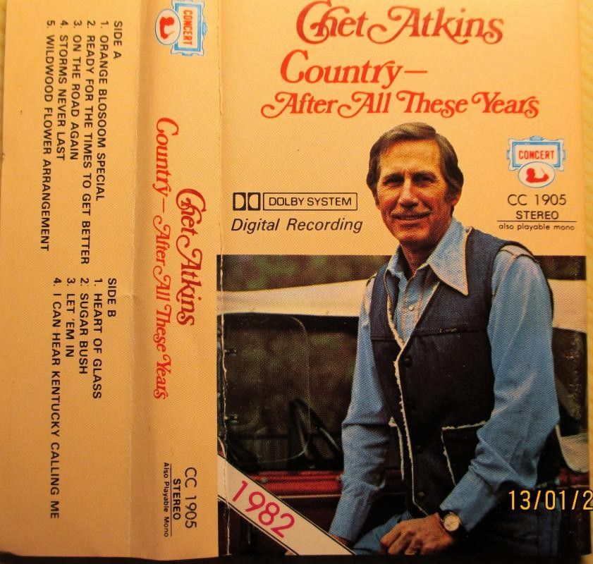 Chet Atkins - After All These Years - C-kasetti