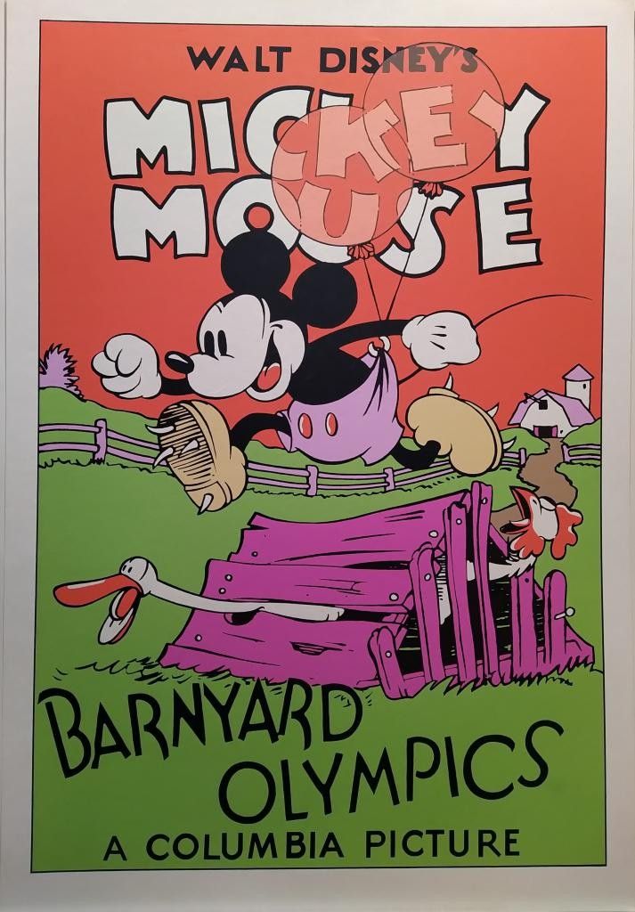 Lithograph 143 Disney Mickey Mouse