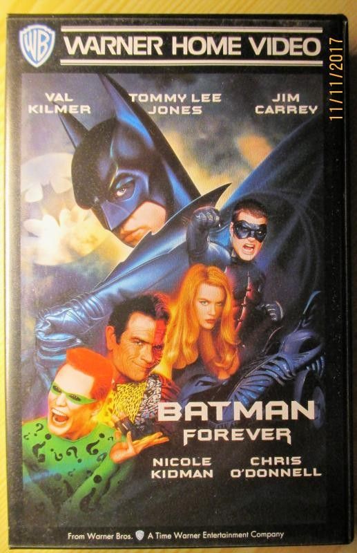Batman Forever - VHS-seikkailuelokuva