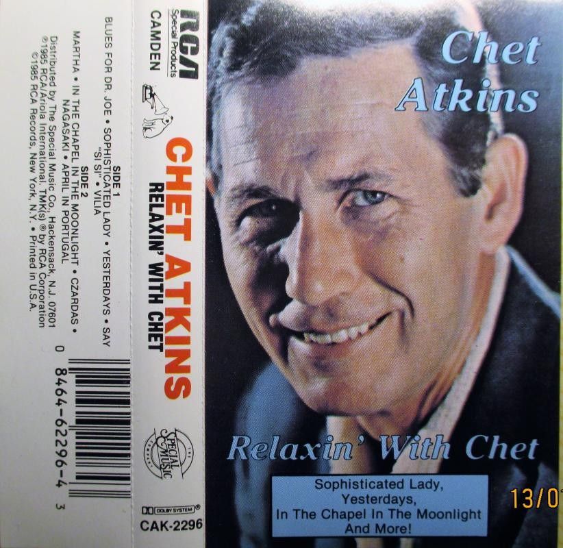Chet Atkins - Relaxin' With Chet - C-kasetti