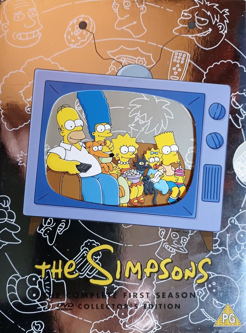 The Simpsons 1.tuotantokausi - DVD TV-sarja