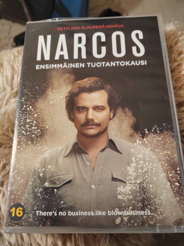 Narcos Dvd:t 1 ja 2 tuotantokausi