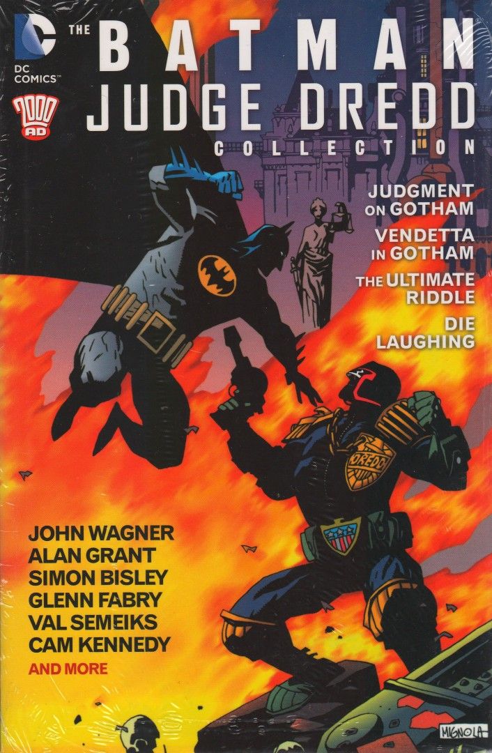 Sarjakuva-albumi US 167 Batman Judge Dredd HC