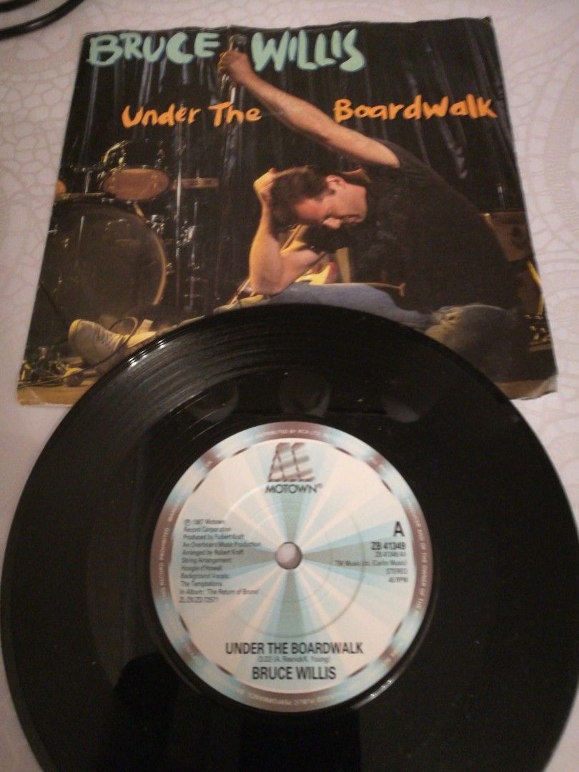 Bruce Willis 7" Under the boardwalk / Jackpot