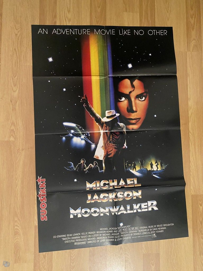 Michael Jackson juliste Moonwalker