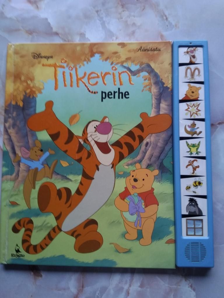 Disneyn Tiikerin perhe, äänisatu kirja
