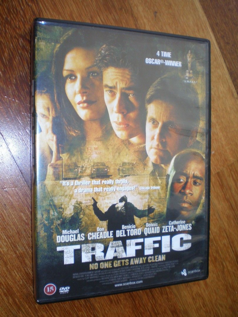DVD elokuva Traffic
