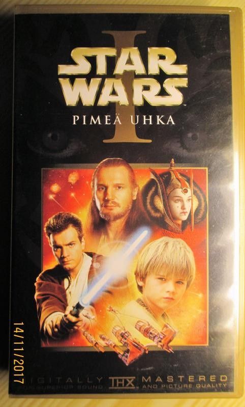 Star Wars Eposode I - Pimeä Uhka - VHS-elokuva