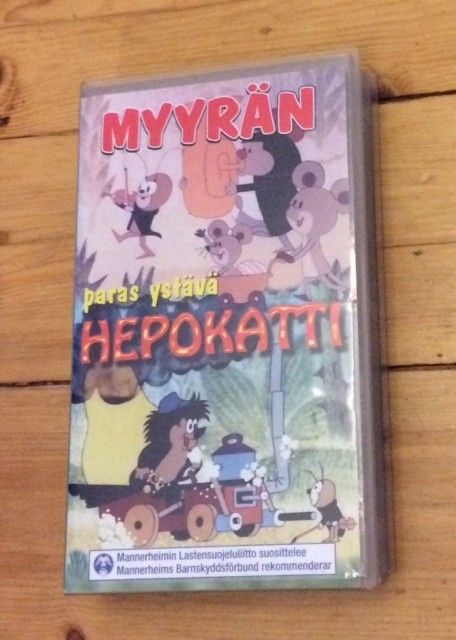 Myyrän paras ystävä Hepokatti VHS uusi