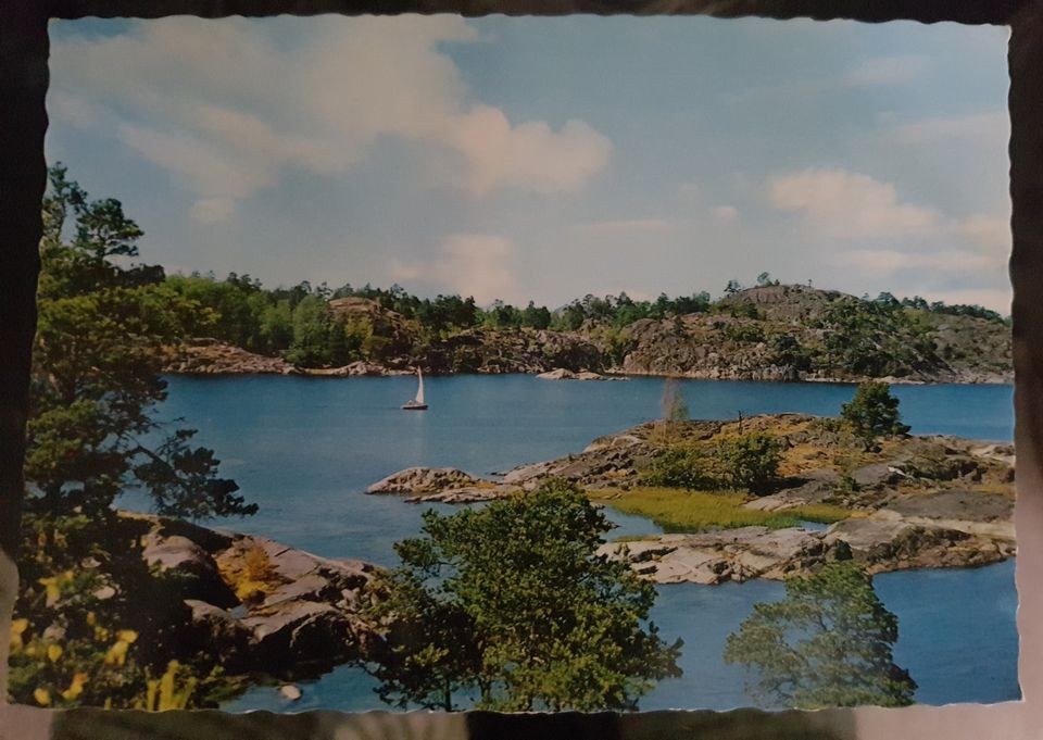 Ruotsi Nynäshamn postikortti
