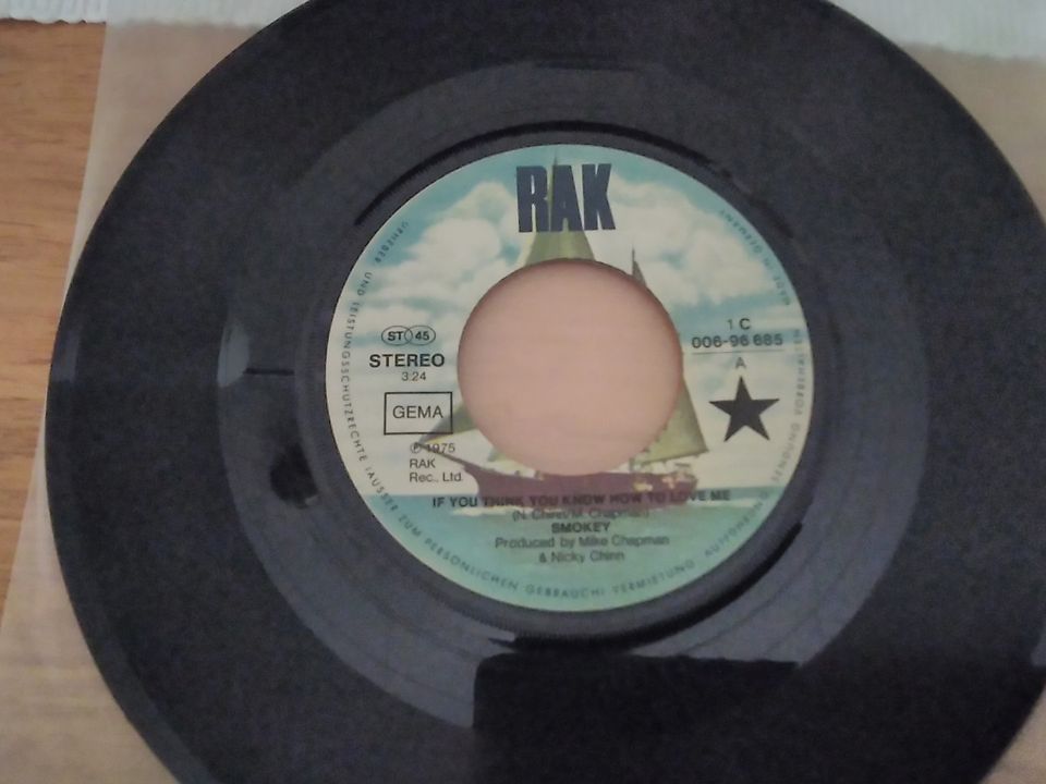 Smokey 7" If you think you know how to love me