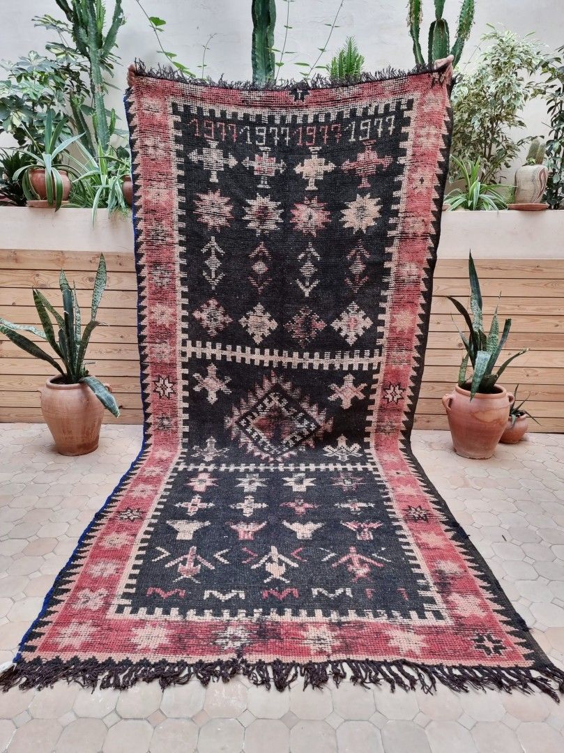 Marokkolainen vintage matto 285x130cm
