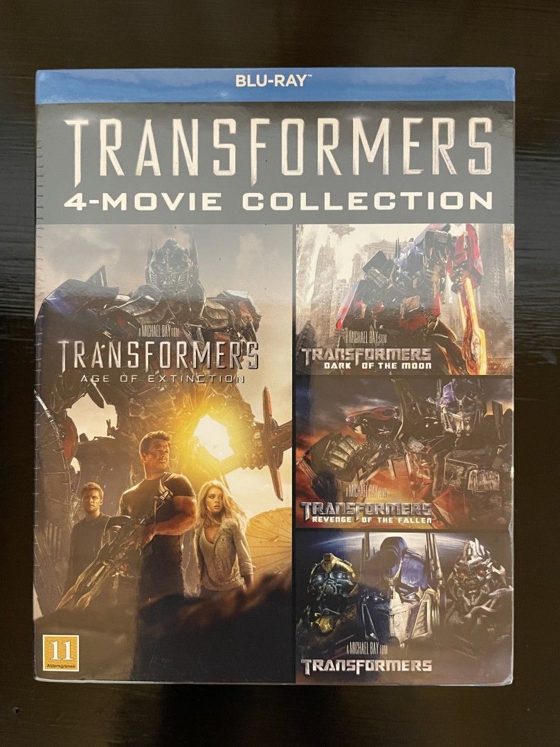 Transformers 4-movie collection Blu-ray boxi