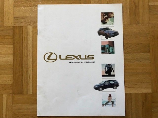 Esite Lexus LS430 GS430 RX300 IS200 noin v. 2000