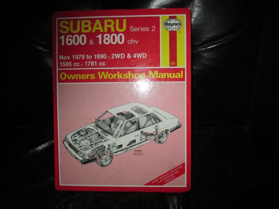 Subarun korjaamokirja