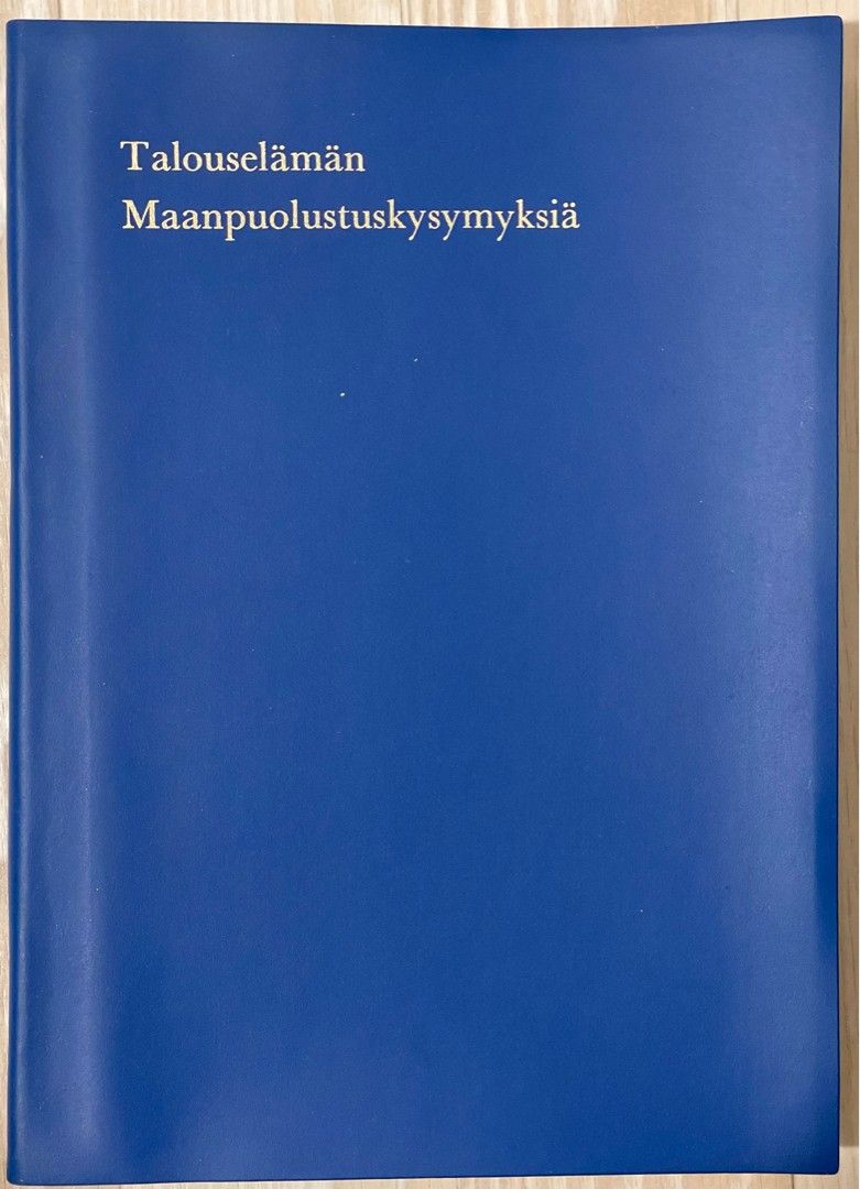 Talouselämän maanpuolustuskysymyksiä - 1968