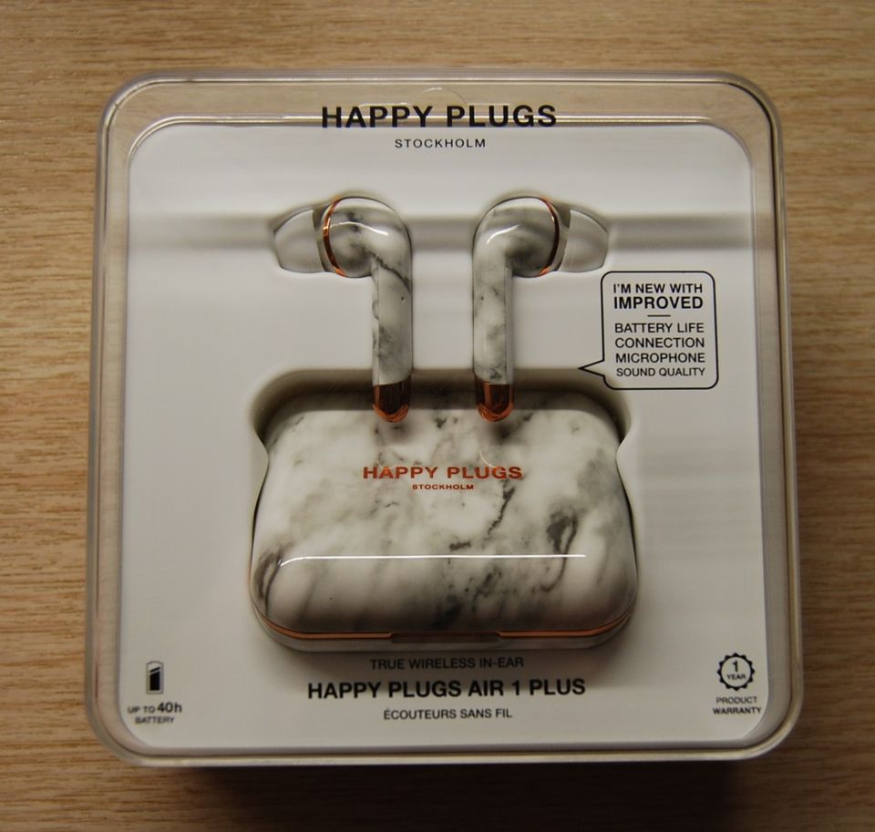 Happy Plugs Air 1 Plus Langattomat in-ear-kuulokke
