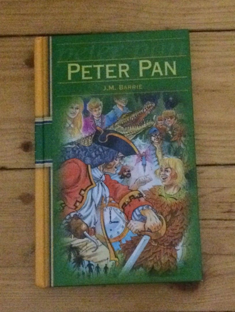 J.M. Barrie: Peter Pan kuvitettu englanninkielinen