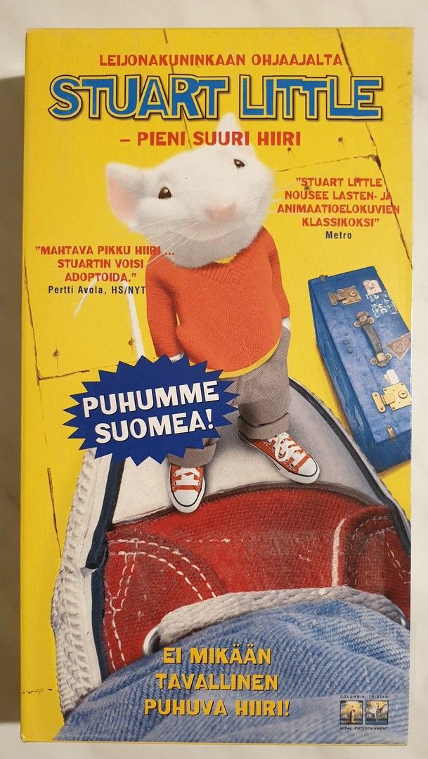 VHS käyttämätön "Stuart Little"