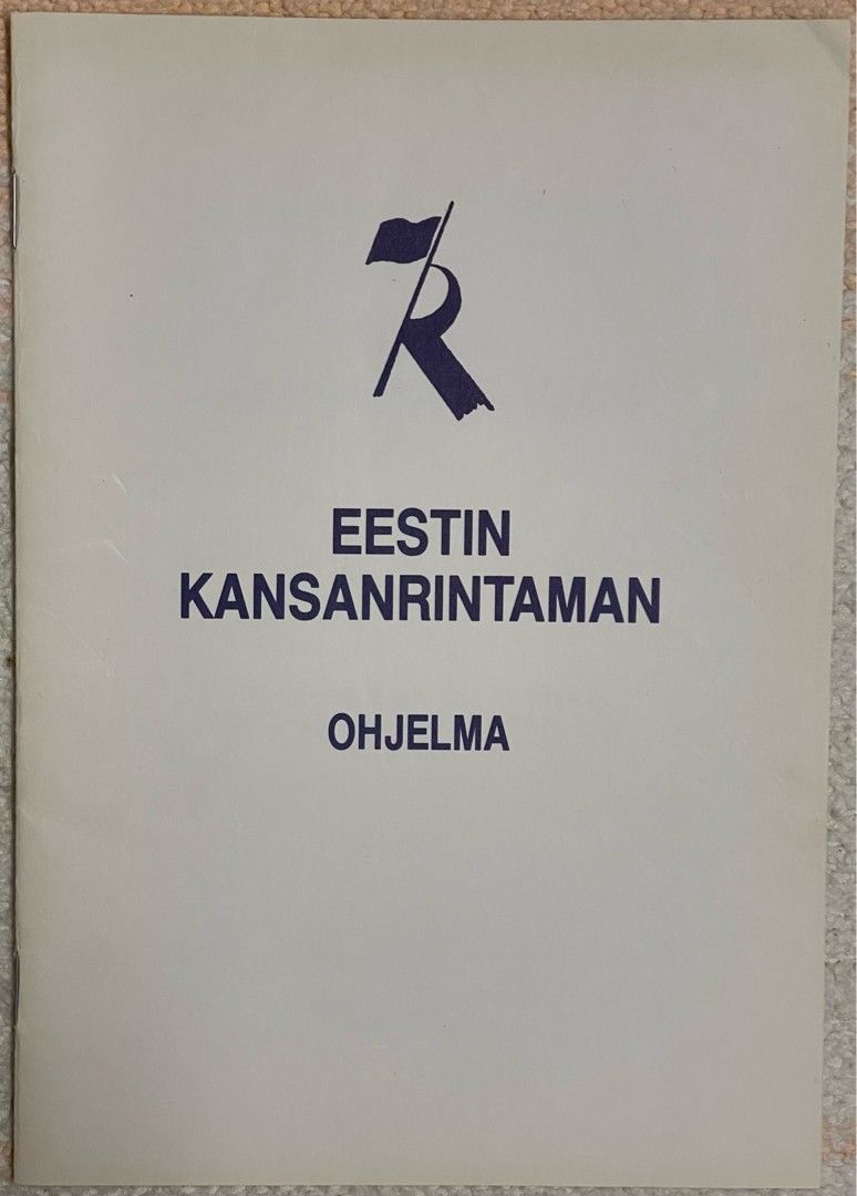 Eestin kansanrintaman ohjelma 1988