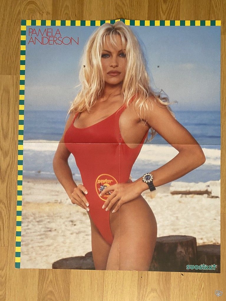 Pamela Anderson juliste ja tarra