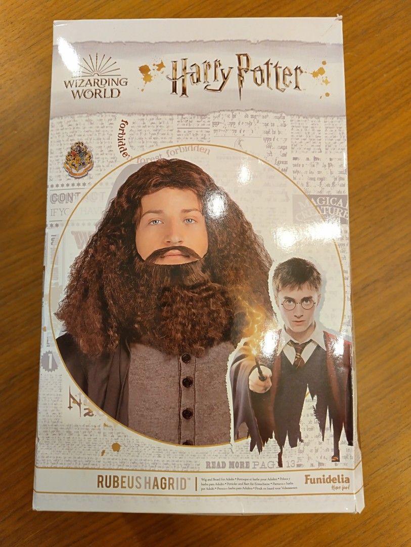 HARRY POTTER, Hagrid peruukki ja parta