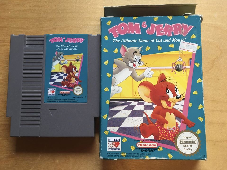 Tom&Jerry Nintendo 8 bit nes peli