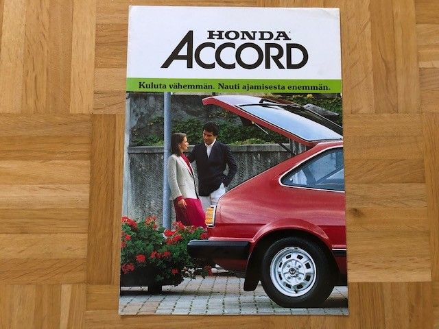 Esite Honda Accord 3-ovinen 1981