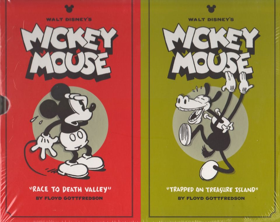 Sarjakuva-albumi US 173 Mickey Mouse Vol 1-4 HC