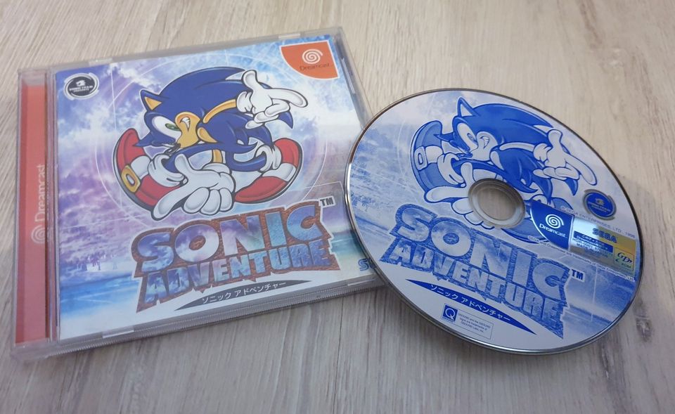 Sonic Adventure JPN (Sega Dreamcast)