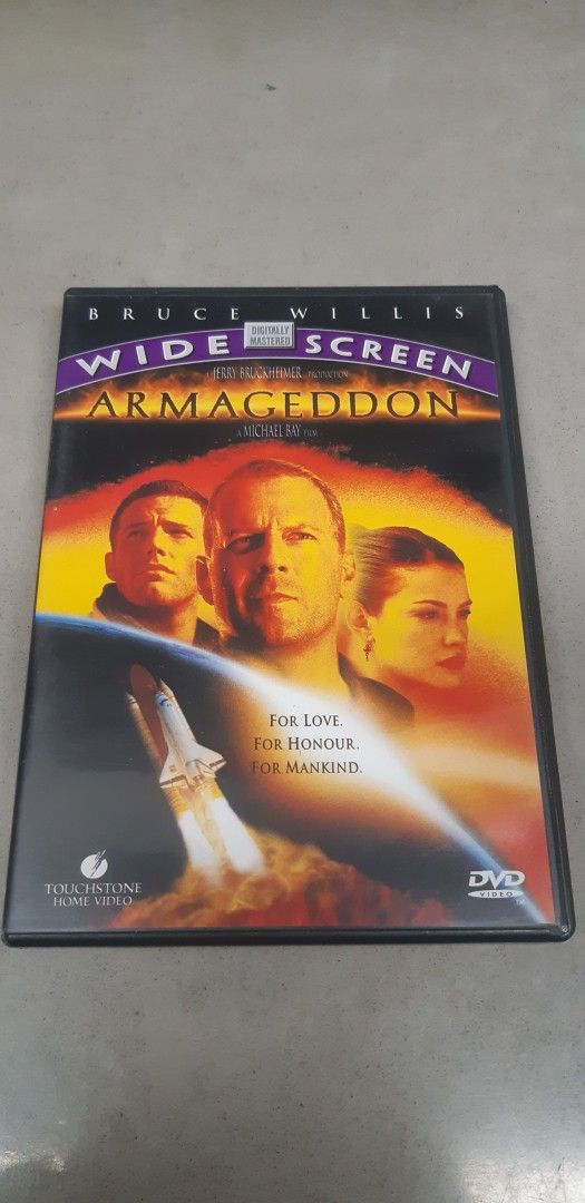 Bruce Willis Armageddon DVD