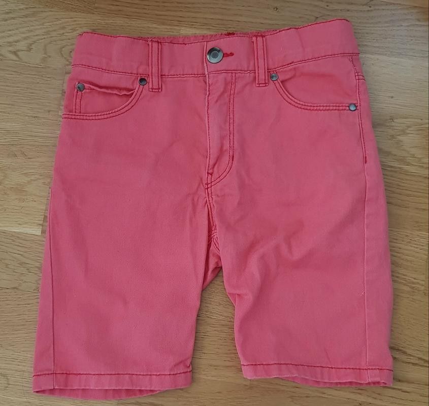 H&M Shortsit korallinpunaiset