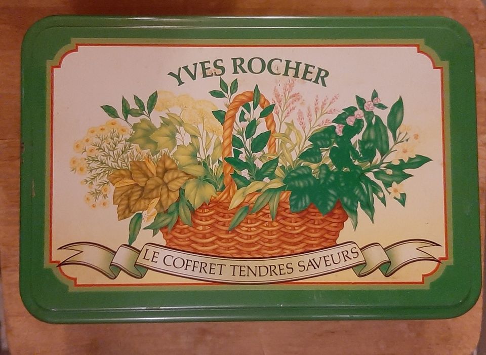 Yves Rocher rasia vintage vihreä