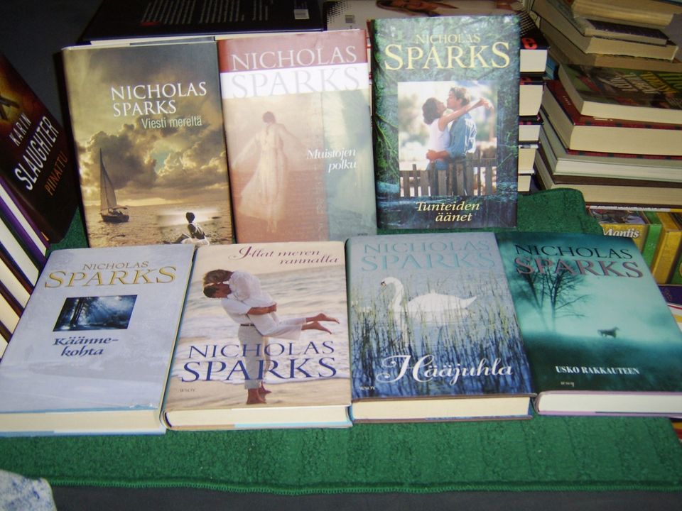 Nicholas Sparksin romanttisia novelleja