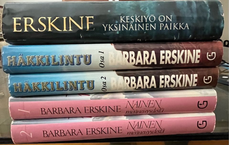 Barbara Erskine x 5